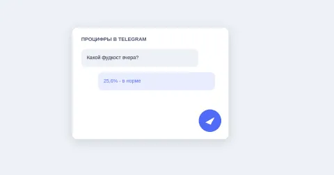 Цифре можно писать в Telegram